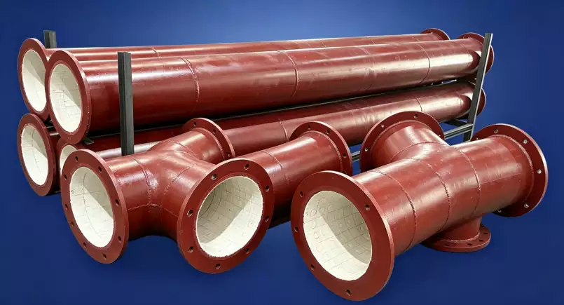 Technical Application of Alumina Ceramic‑Lined Steel Pipes in Powder Conveying & Discharge Systems for Cement Building‑Materials Industry
